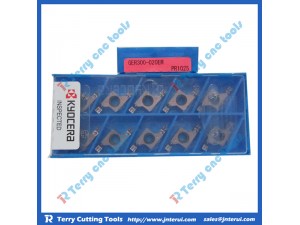 Place of Origin: Japan 
Brand Name: Kyocera 
Model Number: All model 
Material: Hard Alloy 
Usage: Thread Turning Tool 
Hardness: 60-350 
Coating: PVD/CVD 
Model: GER300-020EM PR1025
Grade: PR1025
Price: More competitive 
Delivery: Within 3-5 da