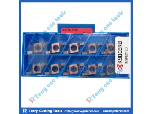 Place of Origin: Japan 
Brand Name: Kyocera 
Model Number: All 
Material: Hard Alloy 
Usage: Internal Turning Tool 
Hardness: 60-350 
Coating: PVD/CVD 
Model: GEL280-020E PR1025 
Grade: PR1025 
Delivery: Within 3-5 days 
Package: Original plasti