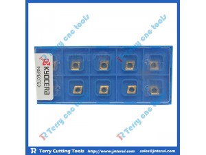 Place of Origin: Japan 
Brand Name: Kyocera 
Model Number: All model 
Material: Hard Alloy 
Usage: Thread Turning Tool 
Hardness: 60-350 
Coating: PVD/CVD 
Model: CCMT060204HQ PV7020 
Grade: PV7020 
Price: More competitive 
Delivery: Within 3-5 