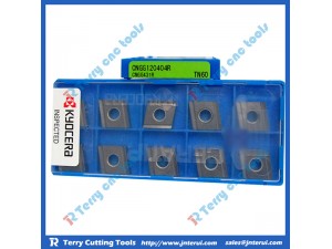 Place of Origin: Japan 
Brand Name: Kyocera 
Model Number: All model 
Material: Hard Alloy 
Usage: Thread Turning Tool 
Hardness: 60-350 
Coating: Tin coating 
Price: More competitive 
Delivery time: Within a week 
