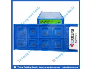 Place of Origin: Japan 
Brand Name: Kyocera 
Model Number: All model 
Material: Hard Alloy 
Usage: Thread Turning Tool 
Hardness: 60-350 
Coating: Tin coating 
Price: More competitive 
Delivery time: Within a week 
