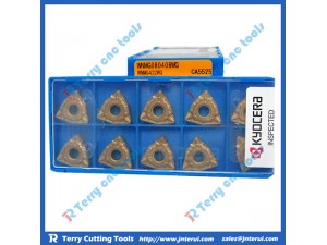 Place of Origin: Japan 
Brand Name: Kyocera 
Model Number: All 
Material: Hard Alloy 
Usage: Internal Turning Tool 
Hardness: 60-350 
Coating: PVD/CVD 
Model: WNMG080408-XQ CA5515 
Grade: CA5515 
Delivery: Within 3-5 days 
Package: Original plas